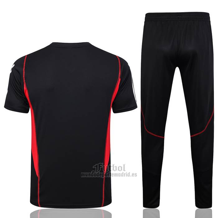 Chandal del Sao Paulo Manga Corta 2023-2024 Negro